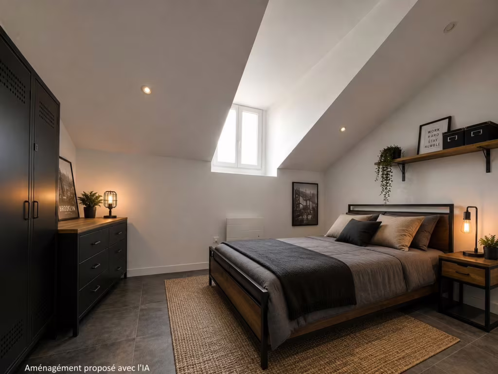 Duplex 4 pieces 69m2 a vendre a Vaux-le-Pénil - Photo 6/8